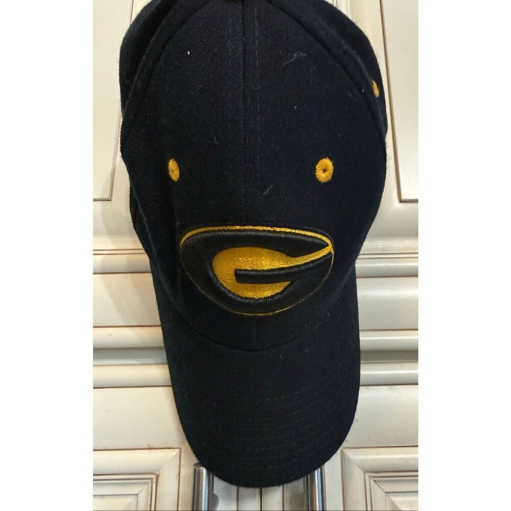 Zephyr Grambling State Tigers Clean Up Baseball Cap Hat Black Gold Medium/Large